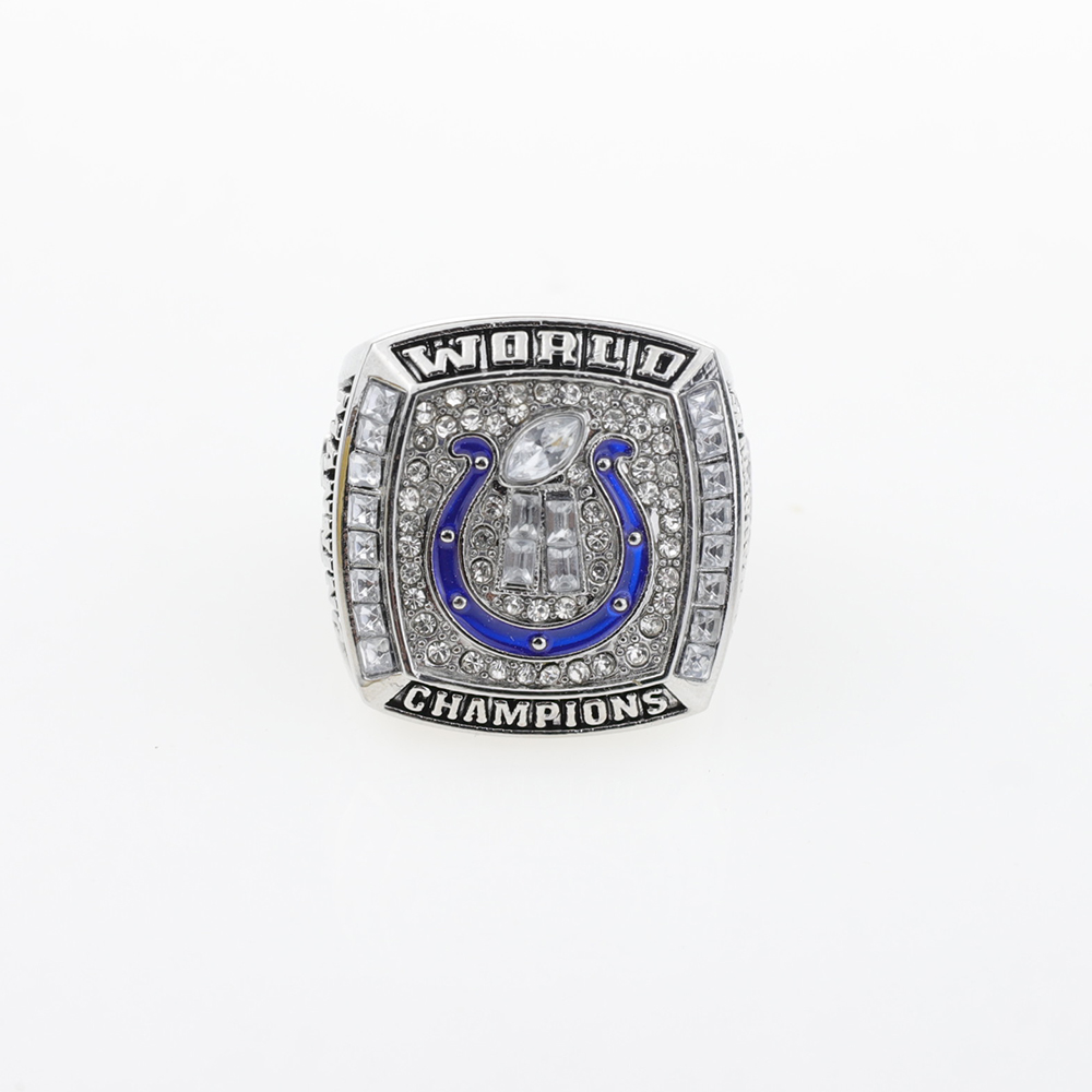 Customized National Football NFL 2006 Indianapolis Pony Champion Ring Alloy Men\'s Ring
