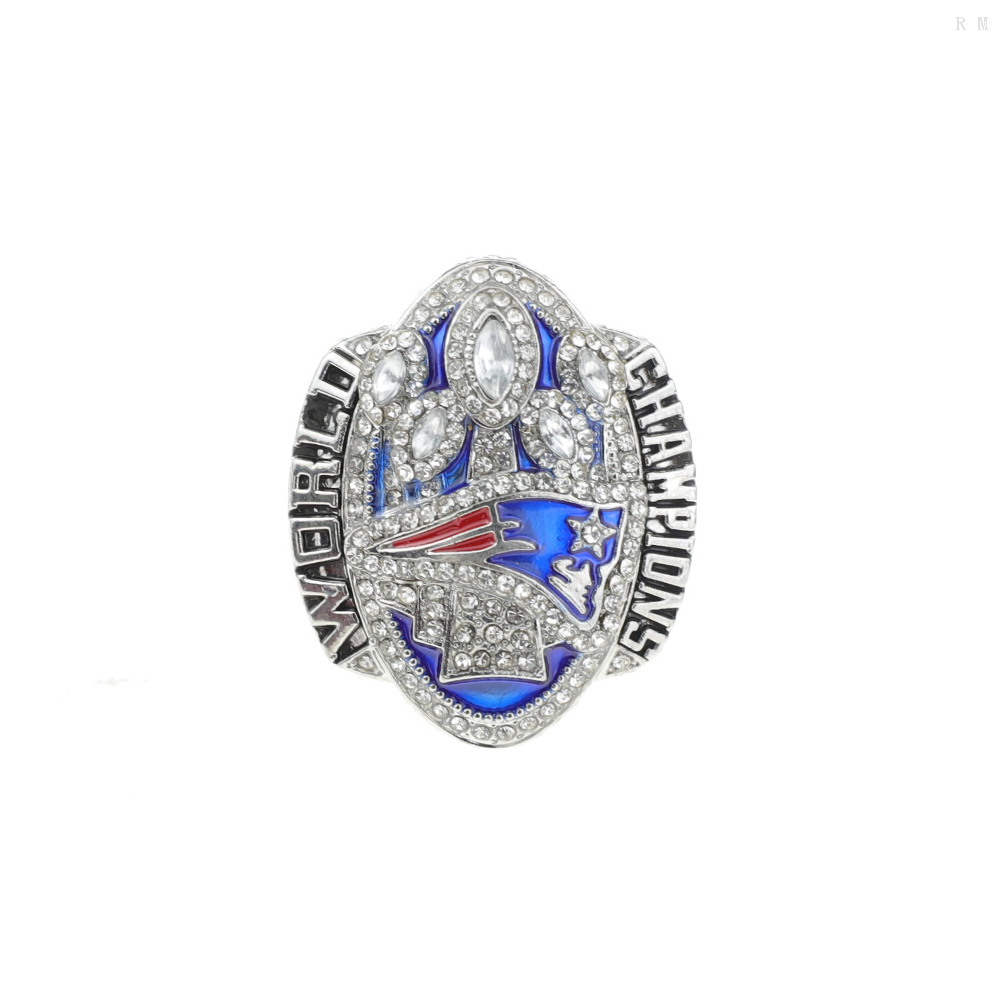 NFL 2016 New England Patriots Super Bowl Ring Championship Ring Fashion Jewelry Rings