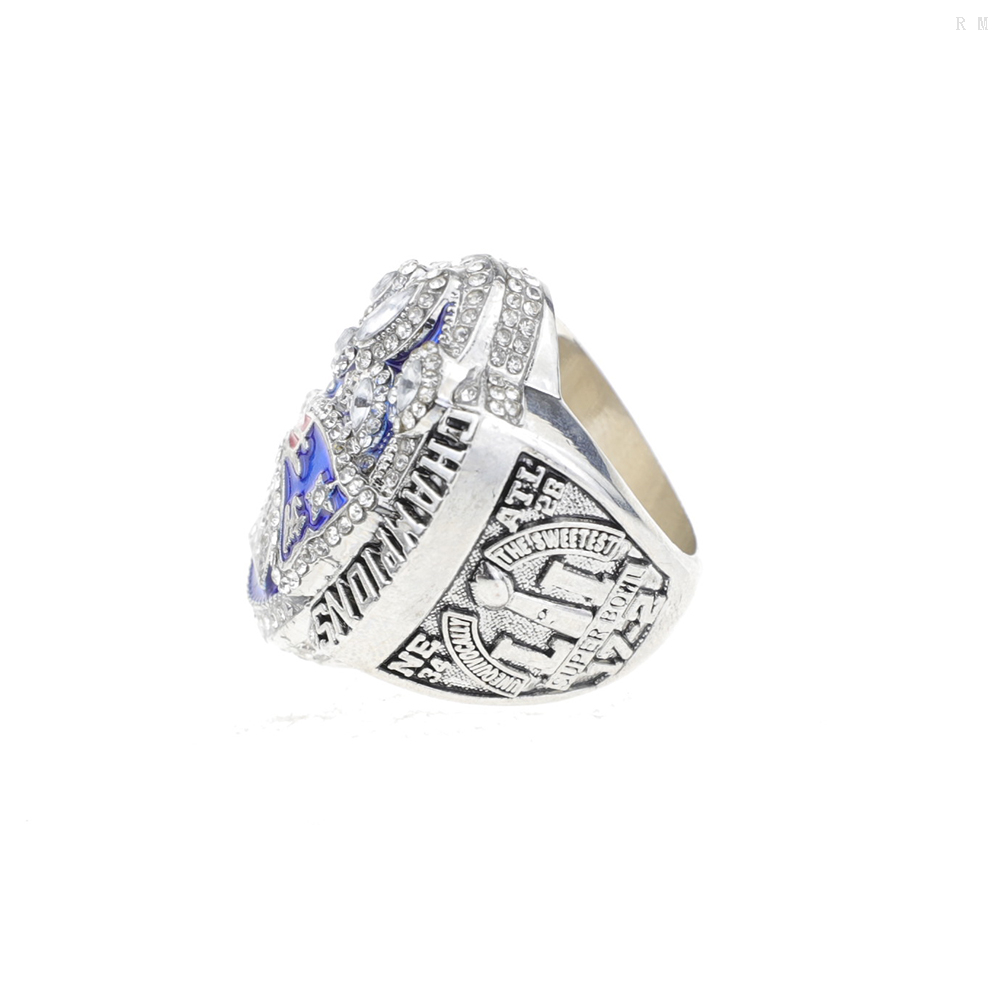 NFL 2016 New England Patriots Super Bowl Ring Championship Ring Fashion Jewelry Rings
