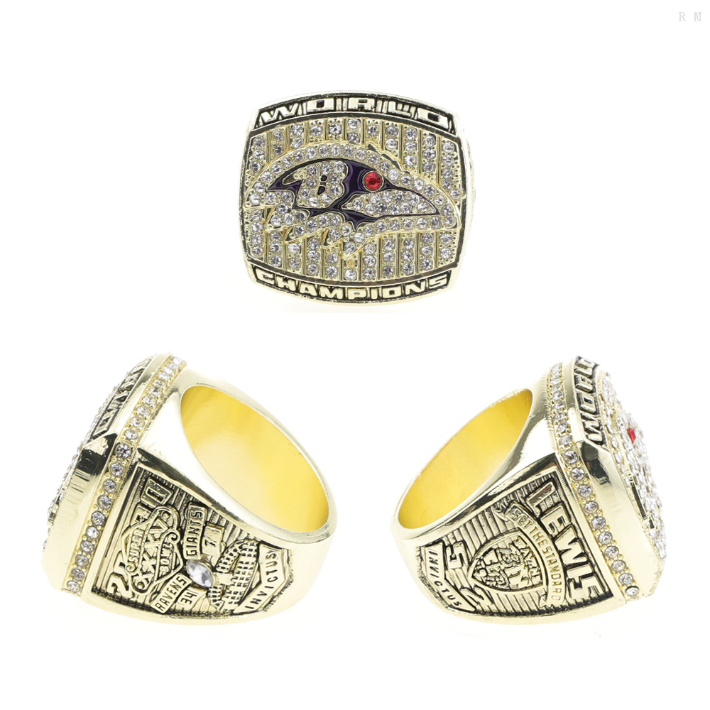 Championship Ring 2000 Baltimore Ravens S Bowl Champions Ring Custom Name And Number Mes\'s Sports Jewelry