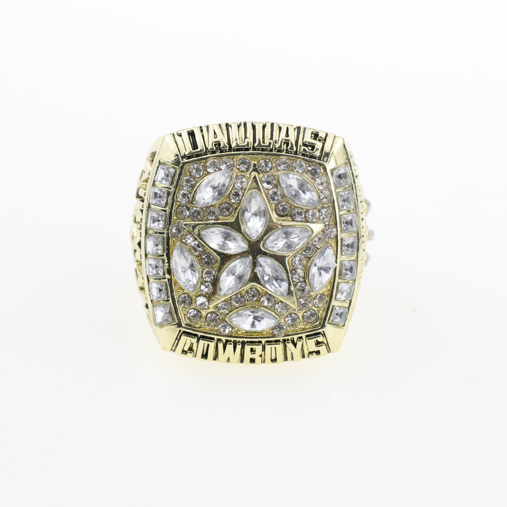 Customized 1995 Dallas Cowboys Championship Rings for Fans Plating Silver Or Golden NFL Team Mens Ring