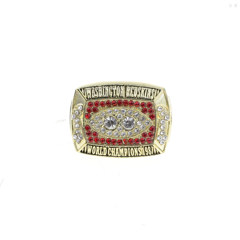Champion Ring Lowest Price 1987 S Uper Bowl Washington Redskins Championship Rings Color Gold Niche Design