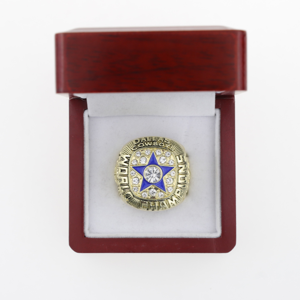 Football Champion Ring NFL Super Sport Bowl Dallas Cowboys 1971 Ring Men\'s USA Football Championship Ring Set