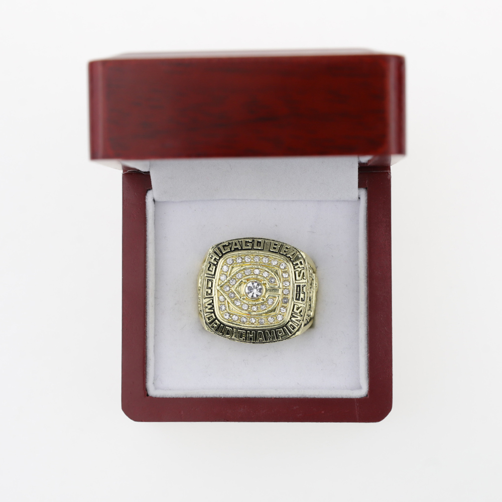 Championship Ring 1985 Walter Payton Chicago Bears High Quality S Bowl Champions Ring Custom Name and Number Mens\'s Sports Jewel
