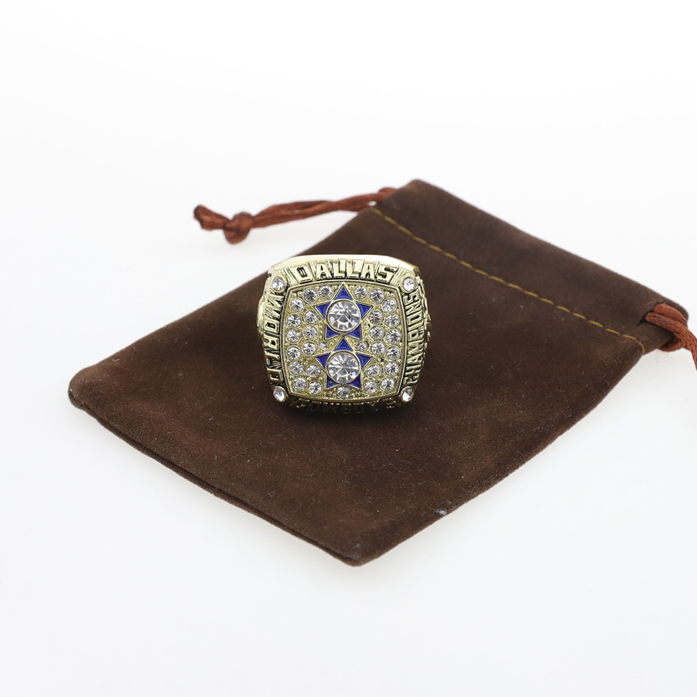 Custom Youth Men Sports Champion Ring NFL Superbowl Football Championship Rings 1977 Dallas Cowboys Ring